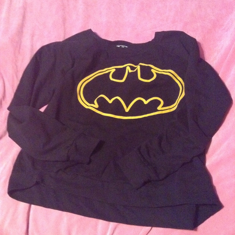 NWOT XL Batman Logo Sweatshirt DC Comics
